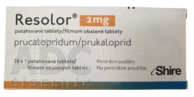 Resolor 2 mg filmom obalené tablety 28 ks