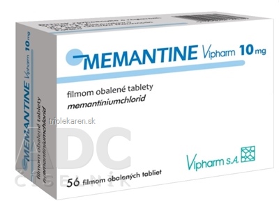 Memantine Vipharm 10 mg tablety 56 ks