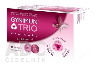 GYNIMUN TRIO VAGICARE cps 1x30 ks