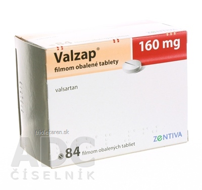 Valzap 160 mg tbl flm 1x84 ks