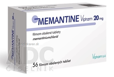 Memantine Vipharm 20 mg tablety 56 ks