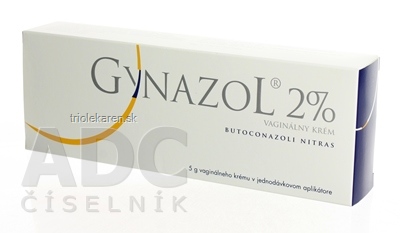 GYNAZOL 2 % vaginálny krém crm vag 1x5 g