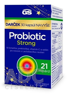 GS Probiotic Strong Darček kapsuly 100 ks