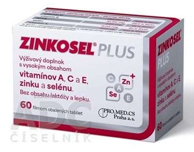 ZINKOSEL PLUS tablety 60 ks