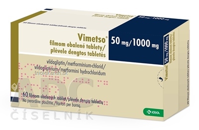 Vimetso 50 mg/1000 mg tablety 60 ks