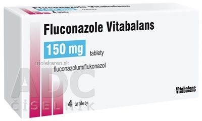 Fluconazole Vitabalans 150 mg tbl (blis. PVC/Al) 1x4 ks