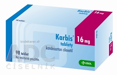 Karbis 16 mg tablety 98 ks