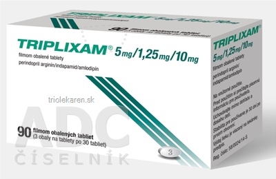 TRIPLIXAM 5 mg/1,25 mg/10 mg tbl flm (obal PP) 3x30 ks (90 ks)