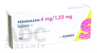 PERINDASAN 4 mg/1,25 mg tablety tbl (blis.Al/Al) 1x90 ks