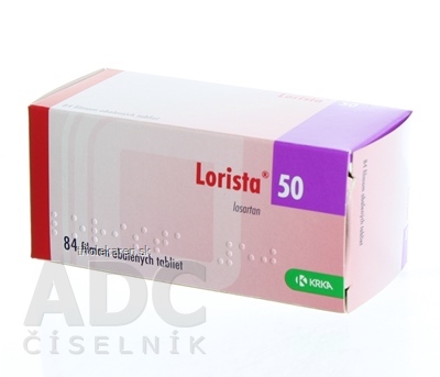 Lorista 50 tbl flm 50 mg 1x84 ks