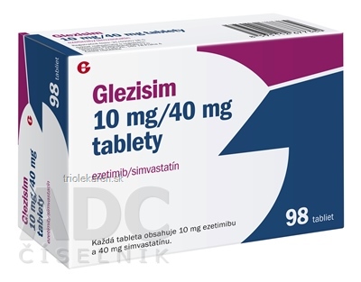 Glezisim 10 mg/40 mg tablety 98 ks