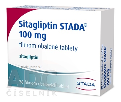 Sitagliptin STADA 100 mg tablety 28 ks