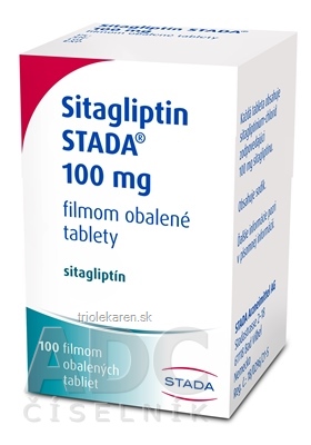 Sitagliptin STADA 100 mg tablety 100 ks