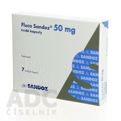 Fluco Sandoz 50 mg cps dur (blis.) 1x7 ks