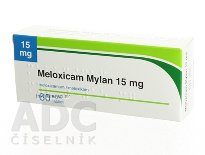 Meloxicam Viatris 15 mg (Mylan) tbl (blis.) 1x60 ks