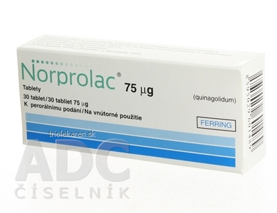 NORPROLAC 75 µg tablety 30 ks