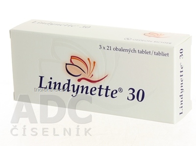 LINDYNETTE 30 tbl obd (blis.) 3x21 ks (63 ks)