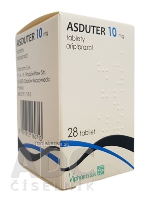 Asduter 10 mg tablety 28 ks