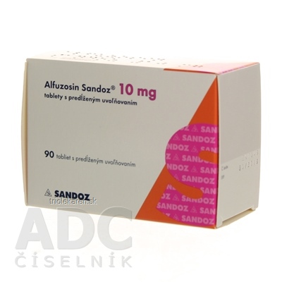 Alfuzosin Sandoz 10 mg tbl plg (blis.PVC/PVDC/Al) 1x90 ks