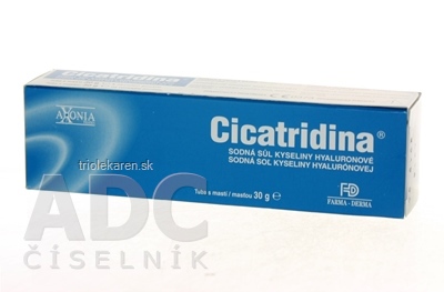 CICATRIDINA masť 1x30 g