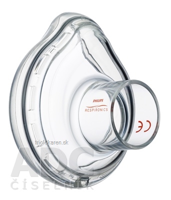 RESPIRONICS LiteTouch MASKA inhalačná malá 0-18 m pre OptiChamber Diamond 1 ks