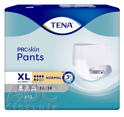 TENA Pants Normal XL naťahovacie inkontinenčné nohavičky 1x15 ks