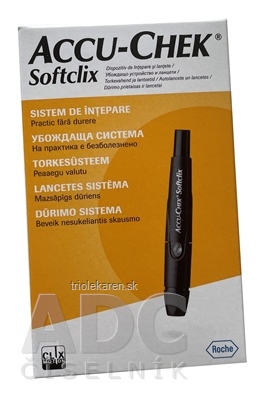 ACCU-CHEK Softclix súprava na odber kapilárnej krvi (odberové pero, lancety) 1x1 set