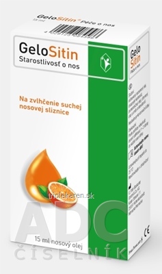 GeloSitin Starostlivosť o nos nosový olej 1x15 ml