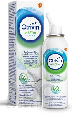 Otrivin BREATHE CLEAN Aloe vera izotonický nosový sprej s obsahom morskej vody 1x100 ml