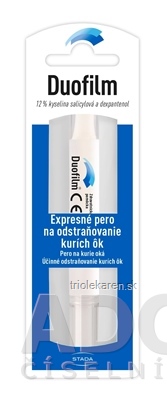 Duofilm expresné pero na odstraňovanie kurích ôk 1x2 ml