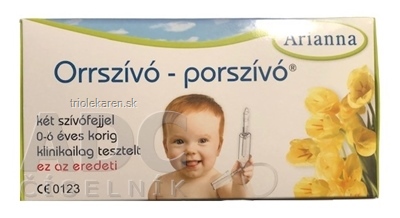 Arianna Odsávačka hlienov - na vysávač (Orrszívó - porszívó) (Baby-Vac)1x1 ks