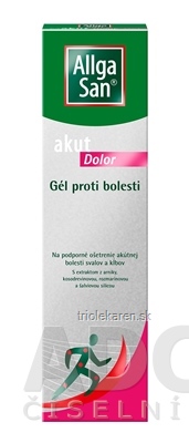 Allga San akut Dolor Gél proti bolesti chladivý 1x100 ml