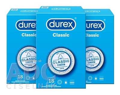 DUREX Classic kondóm 54 ks