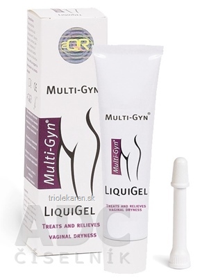 MULTI-GYN LIQUIGEL vaginálny lubrikačný, bioaktívny, na odstránenie suchosti pošvy, 1x30 m