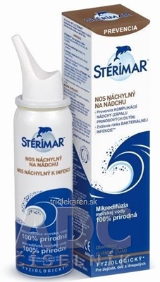 STERIMAR Cu Prevencia Pri náchylnosti k nádche nosový sprej s obsahom morskej vody 50 ml