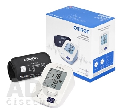 OMRON M3 Comfort Intelli Digitálny TLAKOMER na rameno (inov.2020) 1x1 ks