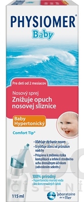 PHYSIOMER Baby Hypertonický nosový sprej s obsahom morskej vody 115 ml