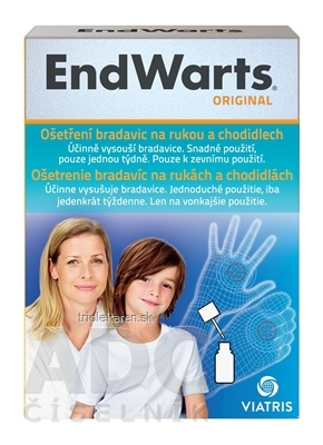 EndWarts ORIGINAL roztok vo fľaške na bradavice 1x5 ml