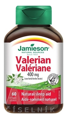 JAMIESON VALERIÁNA 400 mg tbl 1x60 ks