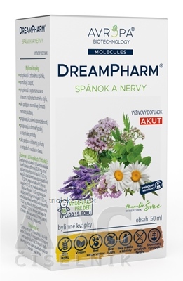 AVROPA DreamPharm bylinné kvapky 50 ml