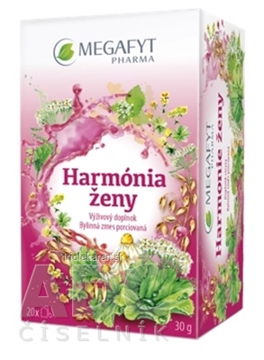 MEGAFYT Harmónia ženy bylinná zmes (čaj) 20x1,5 g (30 g)