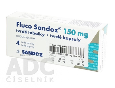 Fluco Sandoz 150 mg cps dur (blis.) 1x4 ks