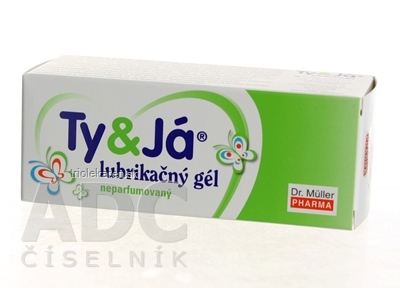 Dr. Müller Ty&Já LUBRIKAČNÝ GÉL neparfumovaný 1x50 ml