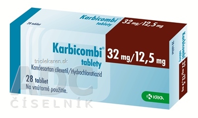 Karbicombi 32 mg/12,5 mg tablety 28 ks