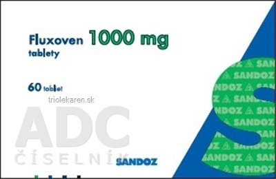 Fluxoven 1000 mg tablety 60 ks