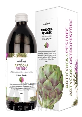 nefdesanté ARTIČOKA PESTREC šťava 500 ml