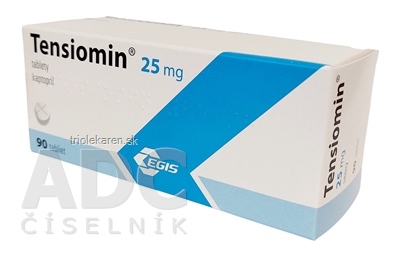 Tensiomin 25 mg tbl (blis.OPA/Al/PVC/Al) 1x90 ks