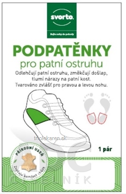 svorto PODPÄTENKA pre pätnú ostrohu 046 veľkosť 33-36, 1x1 pár