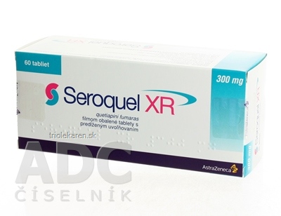 Seroquel XR 300 mg tablety 60 ks