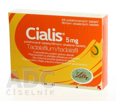 Cialis 5 mg tablety 28 ks